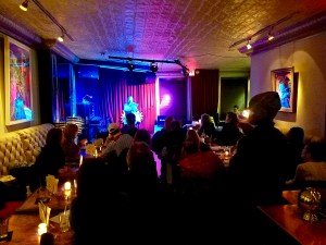 Francine Witte 3/1/2019 FBomb NYC Flash Fiction Reading Series. Photo Credit: A.E. Weisgerber.