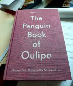 anneweisgerber.com "The Penguin Book of Oulipo" (2019) Front