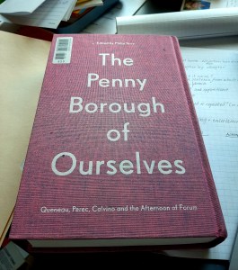 anneweisgerber.com "The Penguin Book of Oulipo" (2019) Back